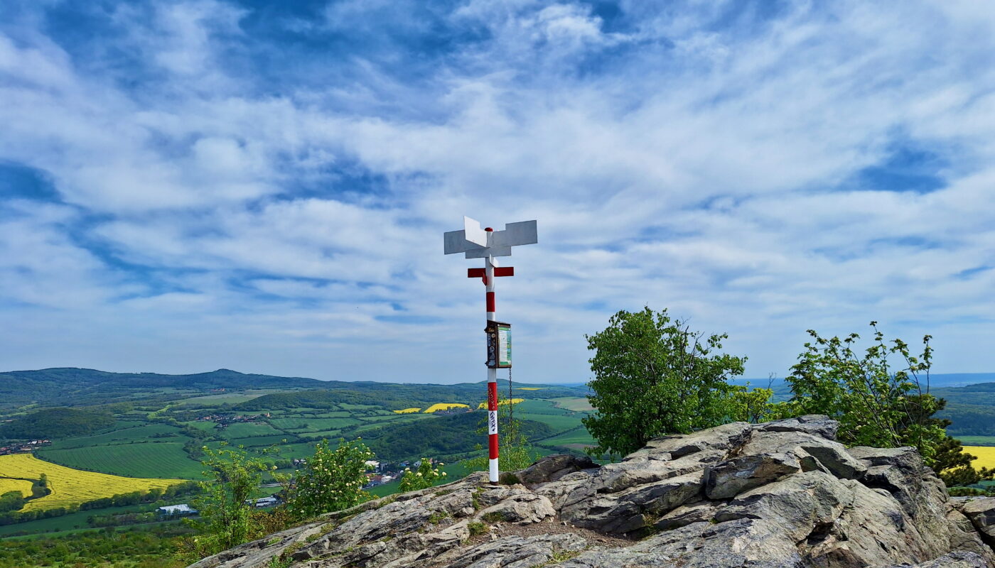 The old spa town of Bíliná kyselka