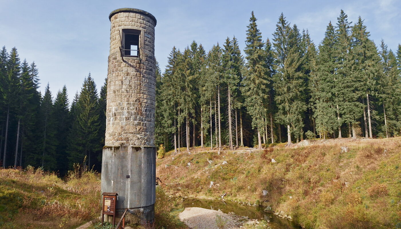 The burst dam of Desná