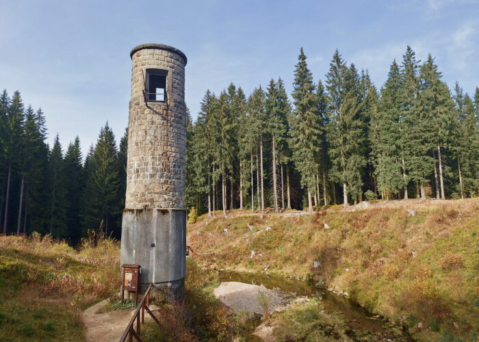 The burst dam of Desná