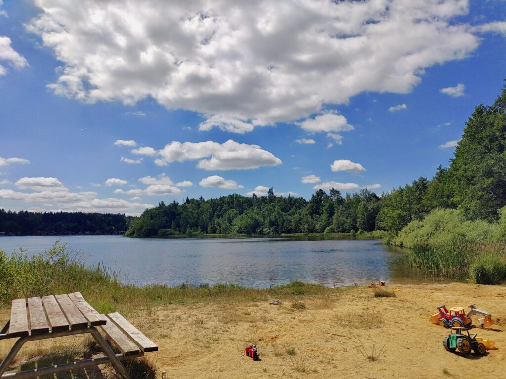 Děpoltovice pond in Krušné hory