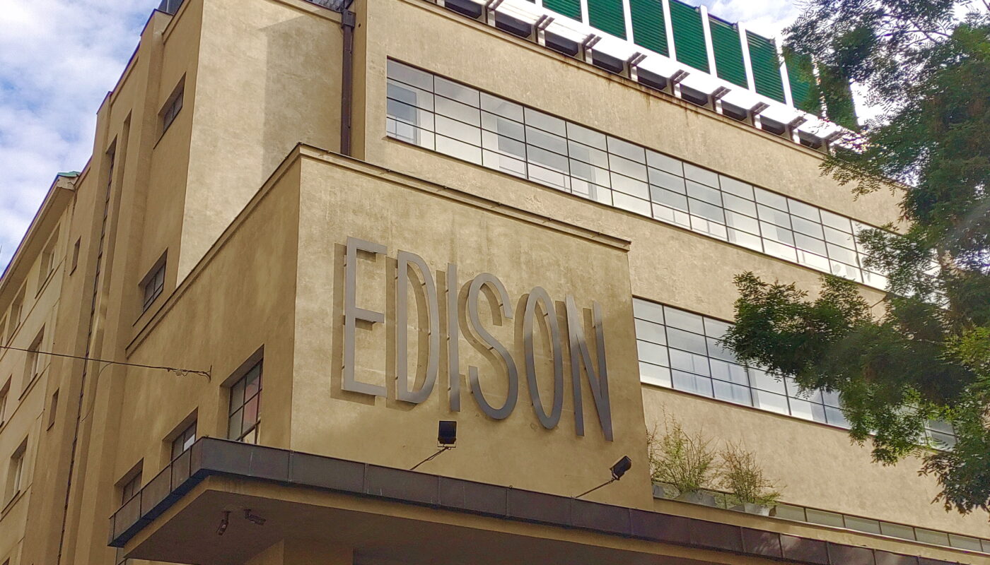 Functionalism in Prague: the Edison Substation
