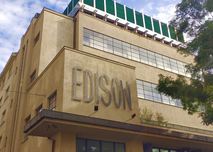 Functionalism in Prague: the Edison Substation