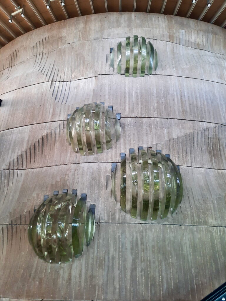 Ještěd - detail of the interior