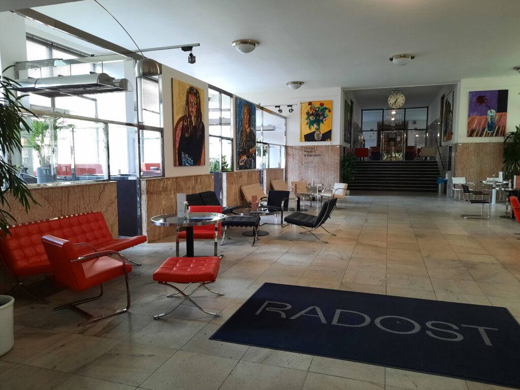 Dům Radost - ground floor bar