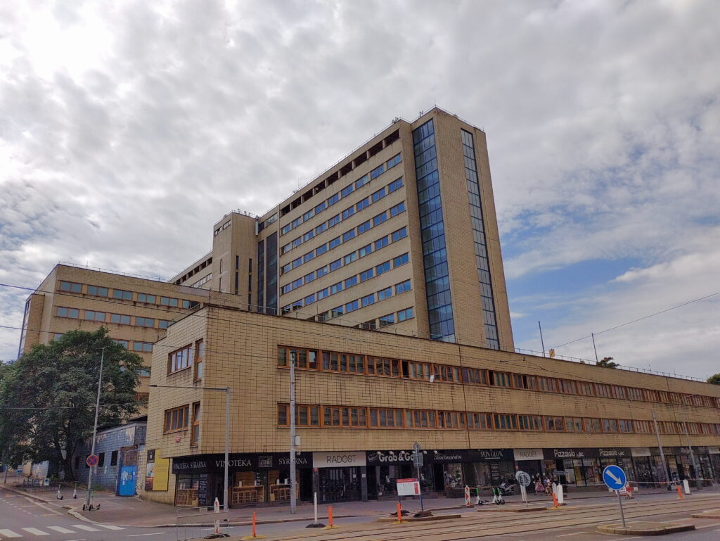 Radost tiles, full building