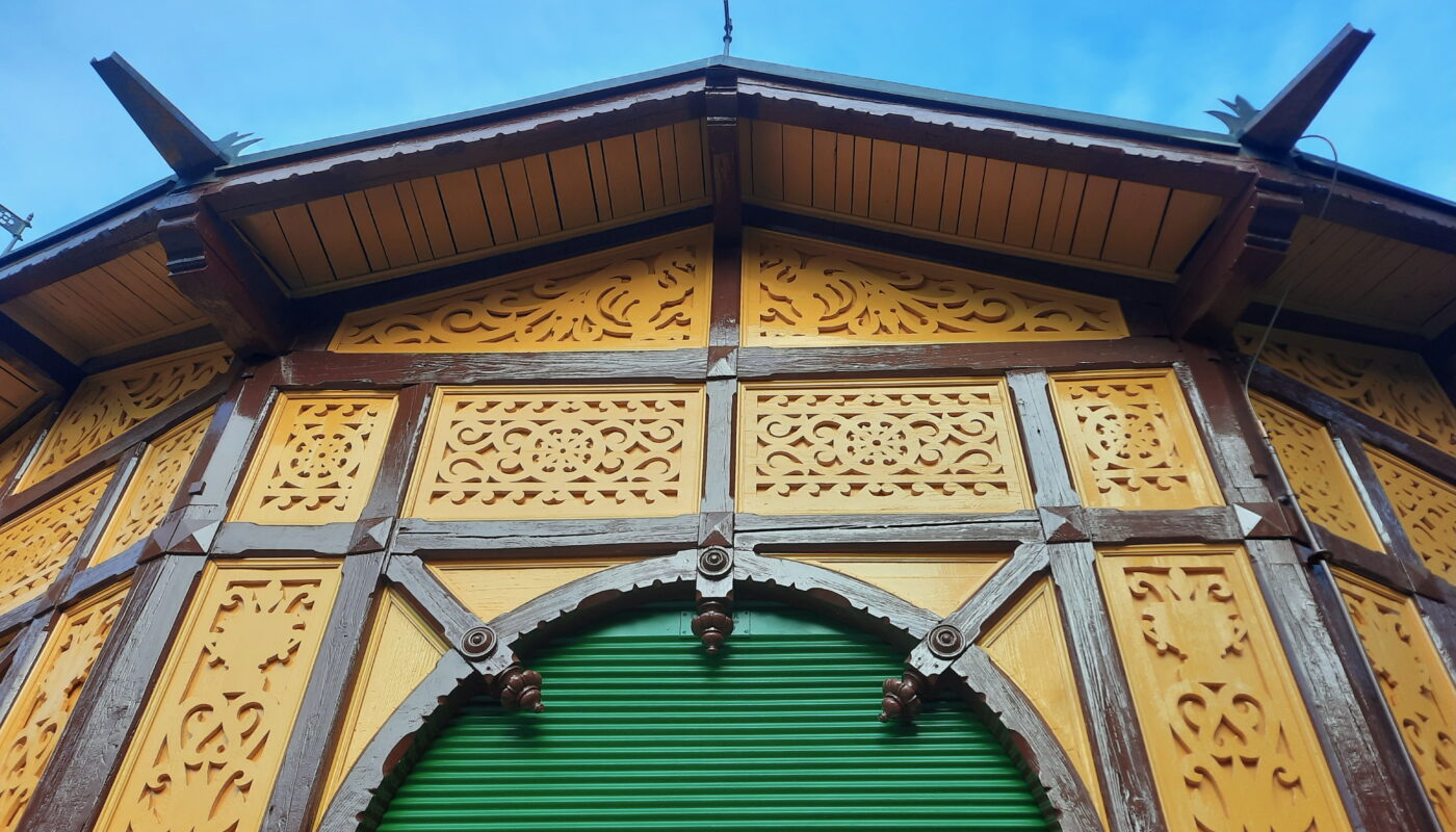 Timeless Magic: The Old Wooden Carousel