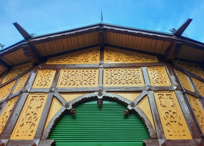 Timeless Magic: The Old Wooden Carousel