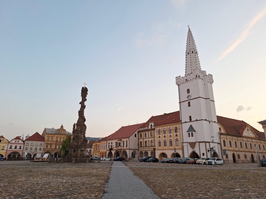 Kadaň main square.