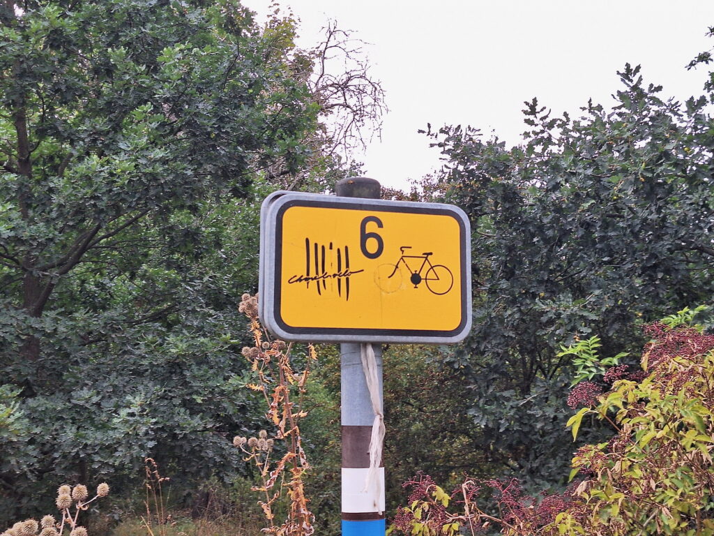 Cycling path Chmelovelo.