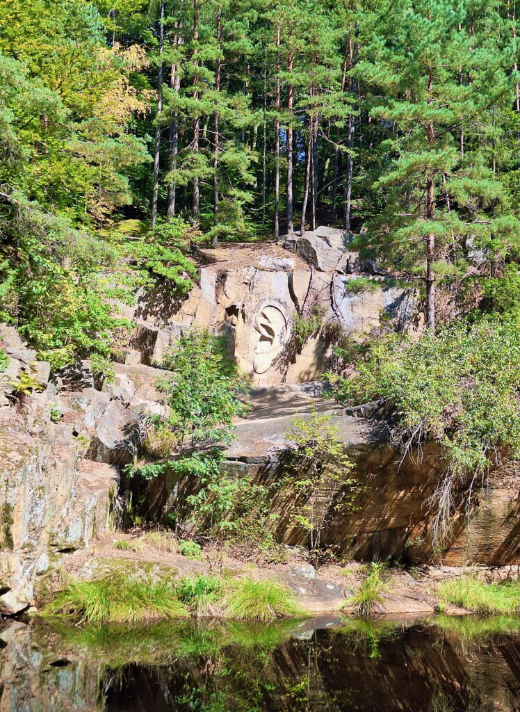 Bretschneiderovo ucho - Bretschneider's ear in Lipnice nad Sázavou.