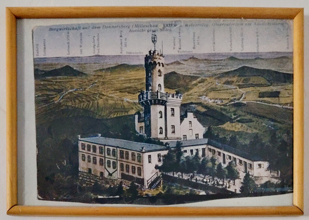 Milešovka lookout tower