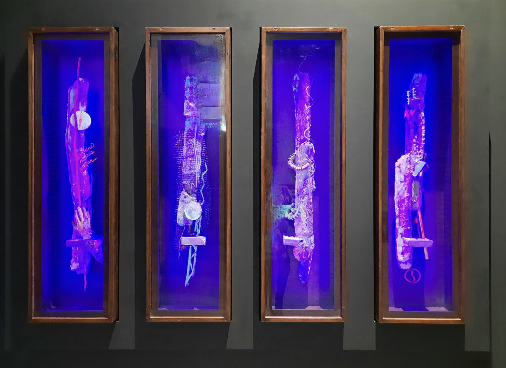 Light sculptures from Zdeněk Pešánek for the Zengerovka