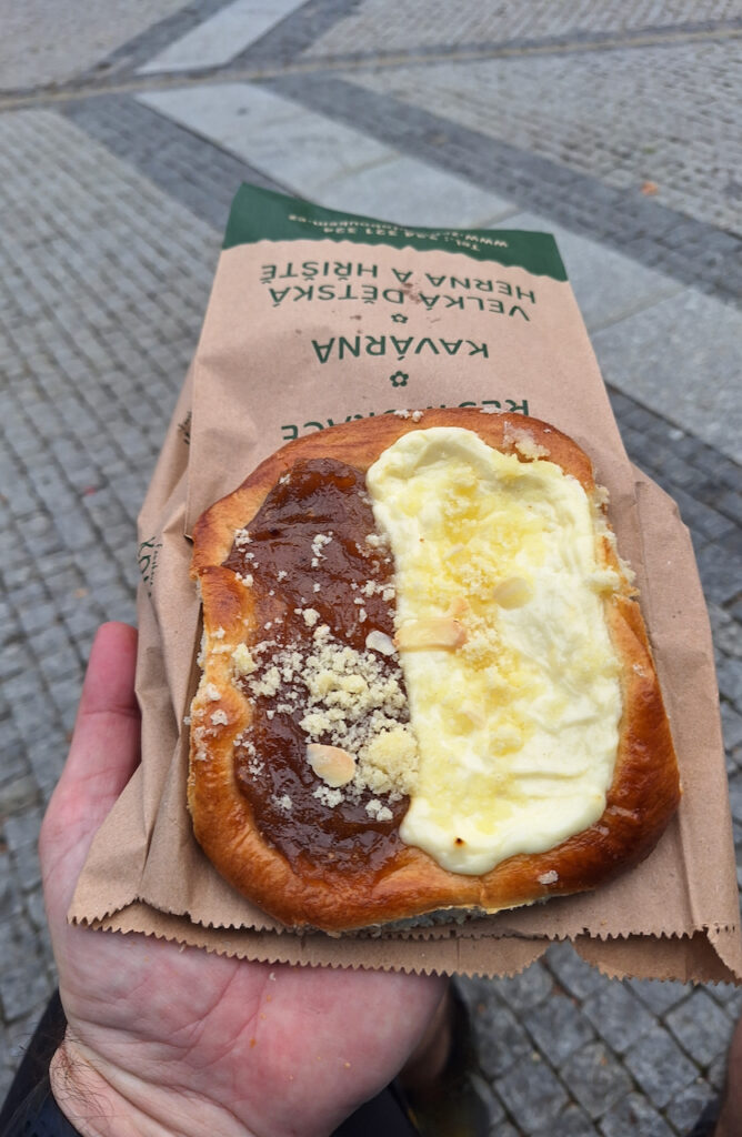 Koláč at the bakery Fouskova Koláčovna