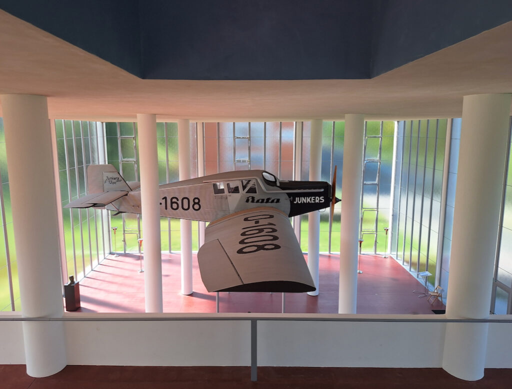 Zlín - Junkers F13, the plane in which Tomáš Baťa died