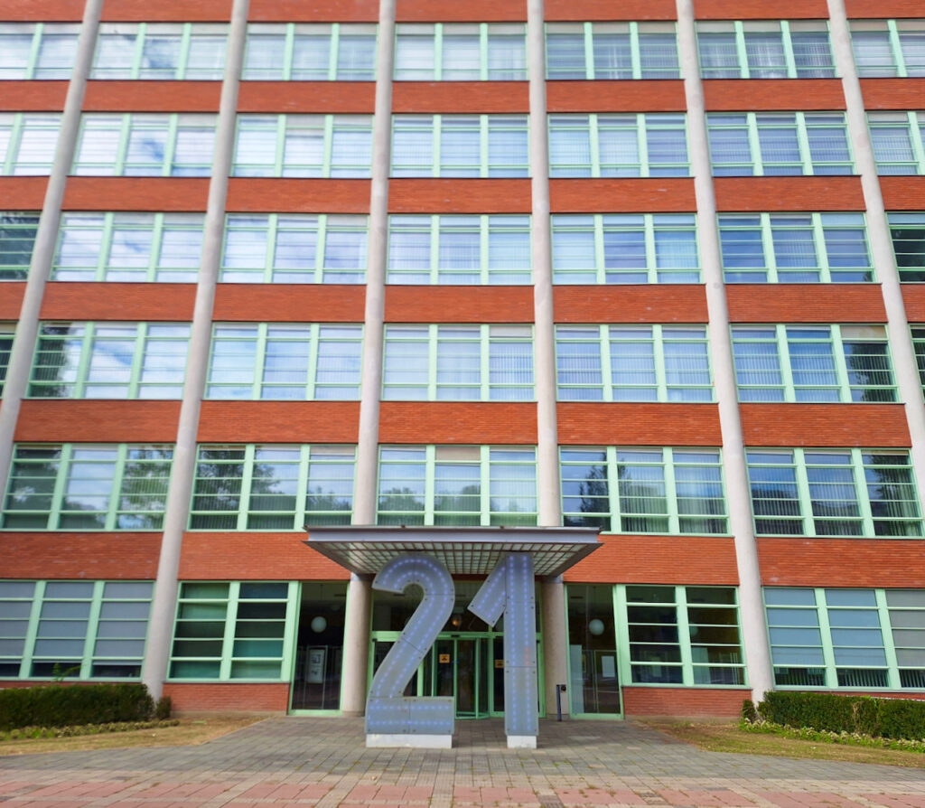 Skyscraper Building No. 21 in Zlín