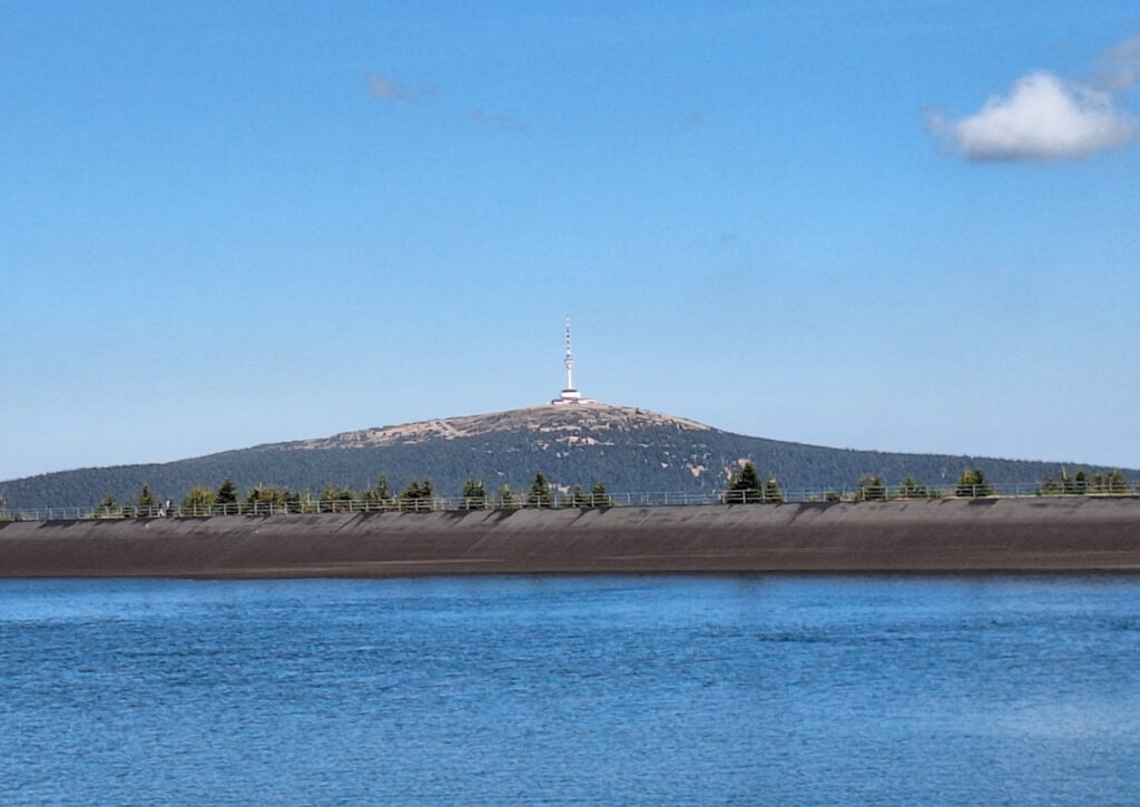 View of Praděd from dlouhé stráně