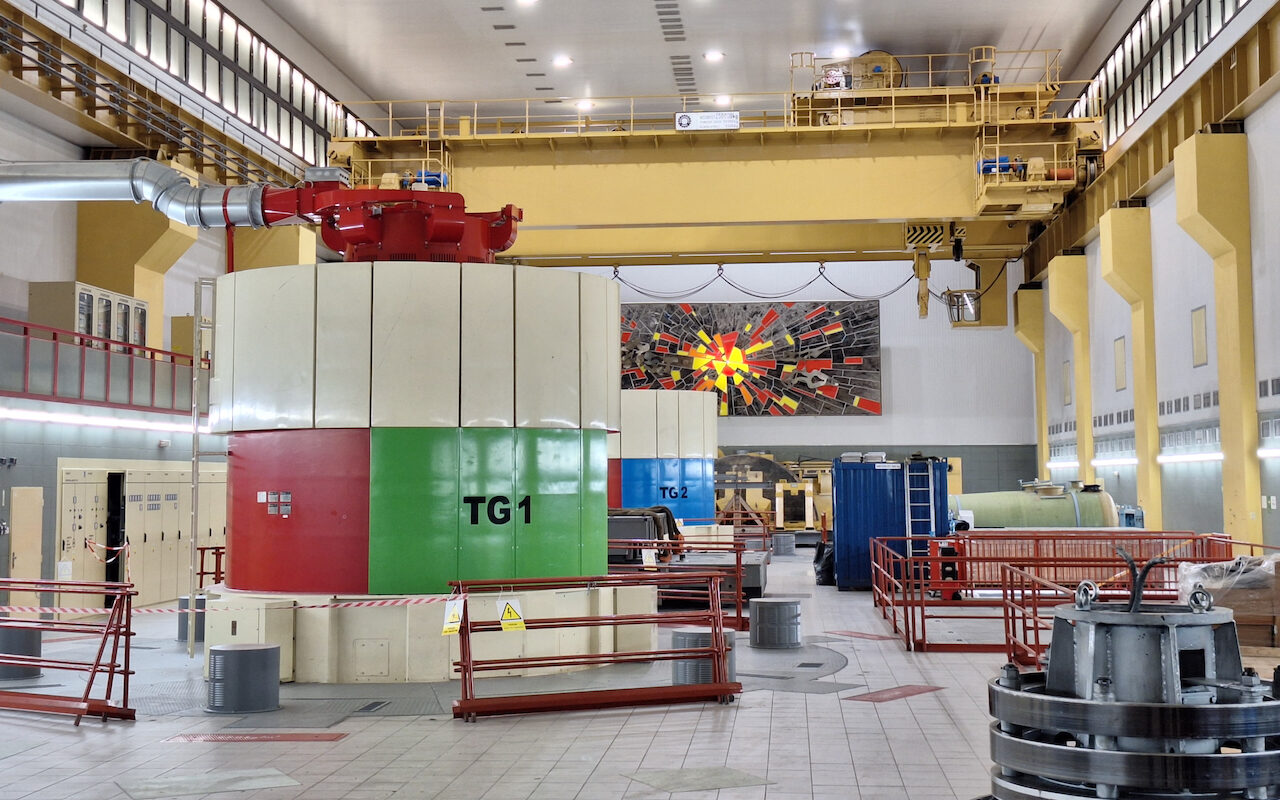 Dlouhé stráně: the reversible hydroelectric plant