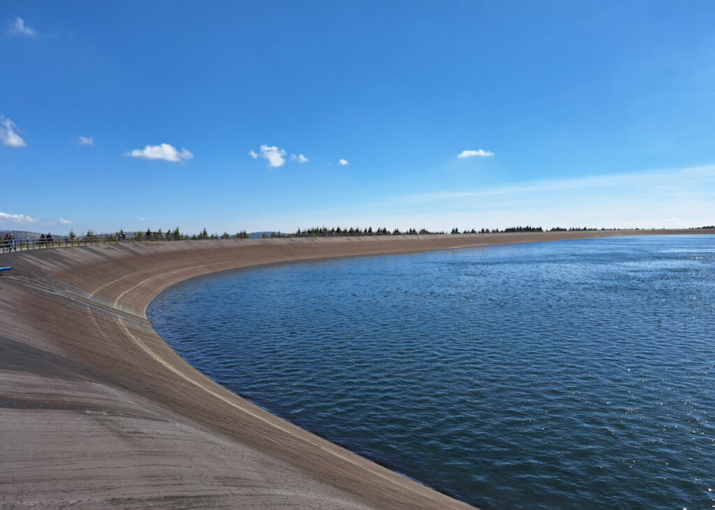 Dlouhé stráně upper reservoir
