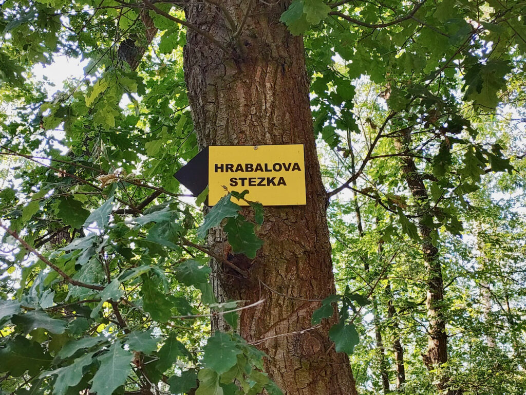 Bohumil Hrabal's trail in Kersko
