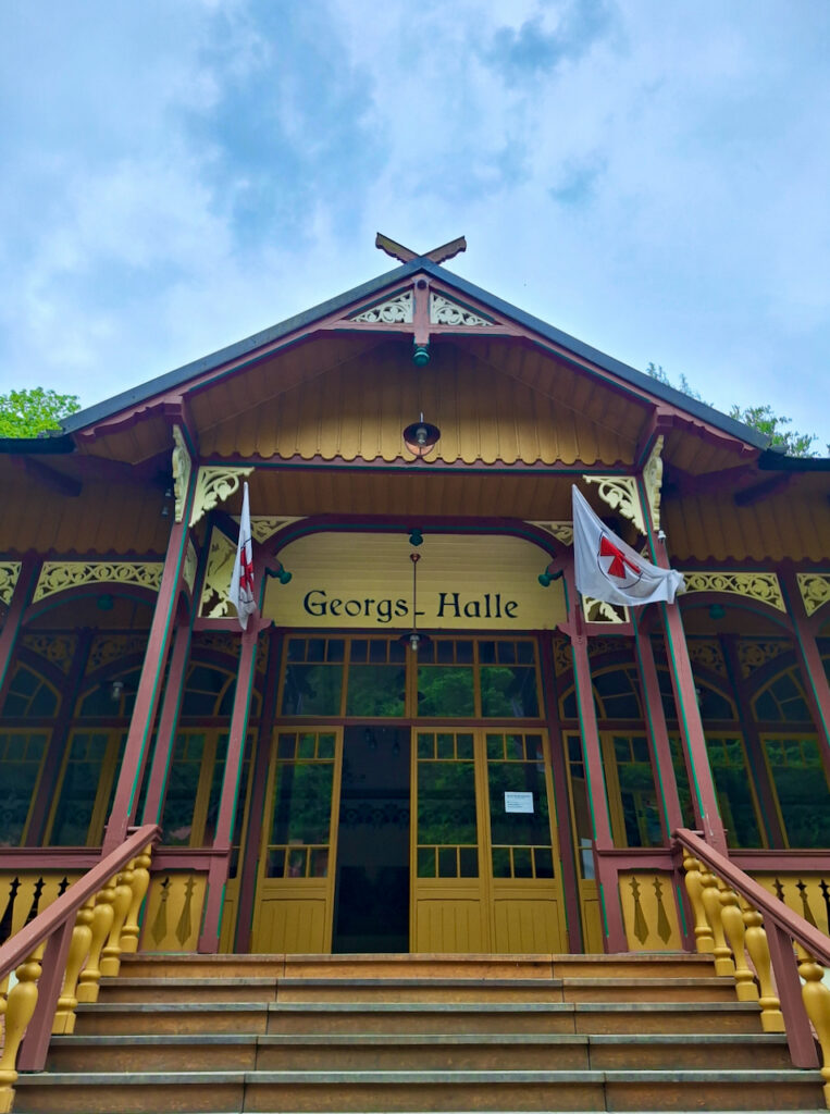 Entrance to the Art nouveau Dance Hall